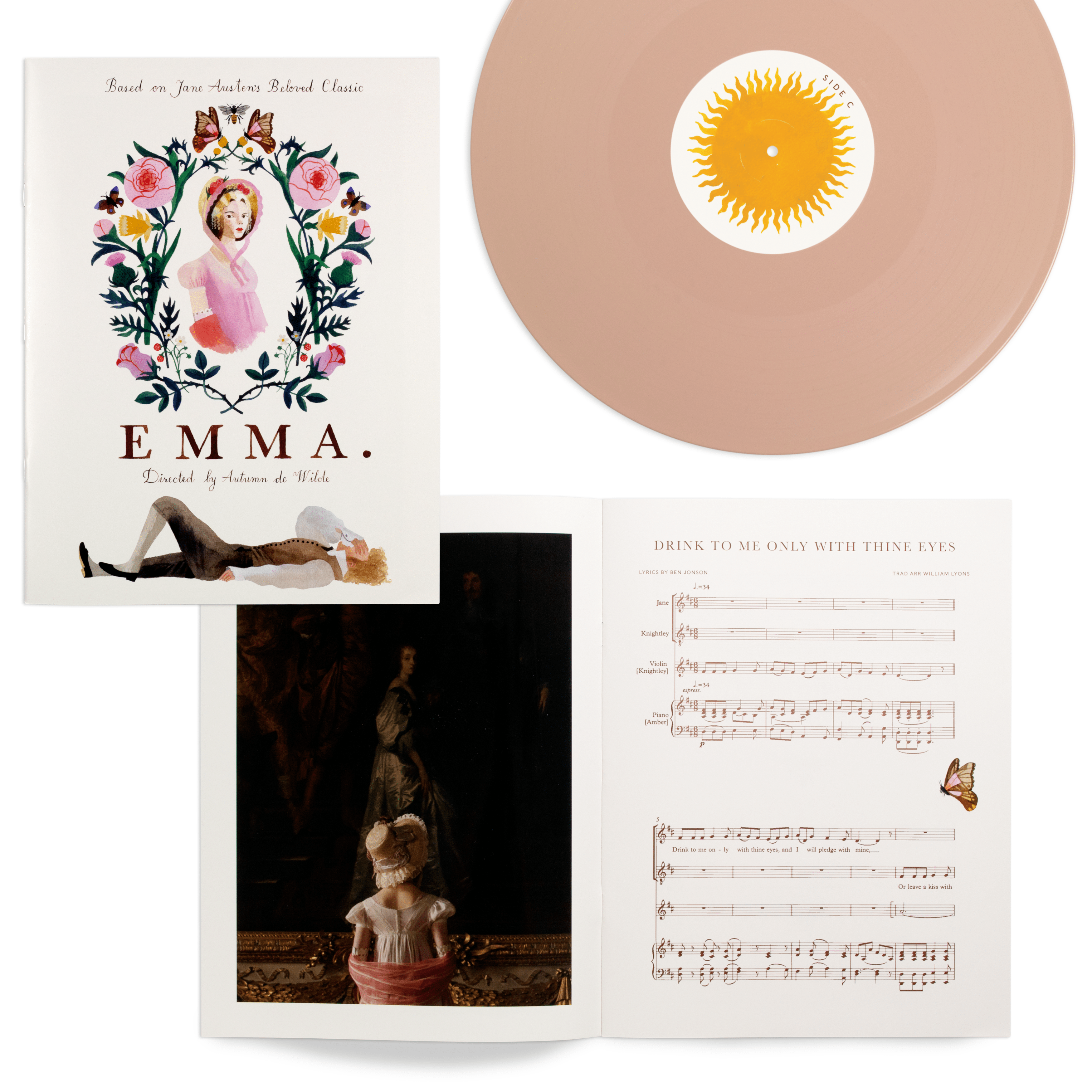 Emma Original Motion Picture Soundtrack 2XLP Vinyl Record - Limited Edition Film Score Music for Collectors & Movie Lovers - Perfect for Home Theater, Gifts & Vinyl Enthusiasts
