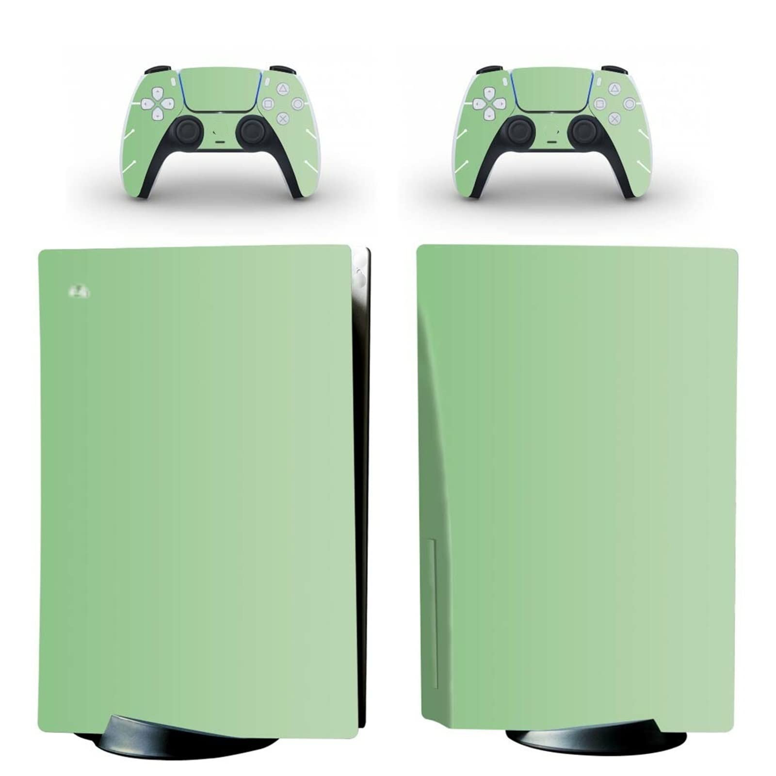 Anime Vinyl Skin Wrap for PS5 Disk Edition Console & 2 Controllers - Bubble-Free, Durable, Scratch-Resistant - Perfect for Gaming Setups & Anime Decor