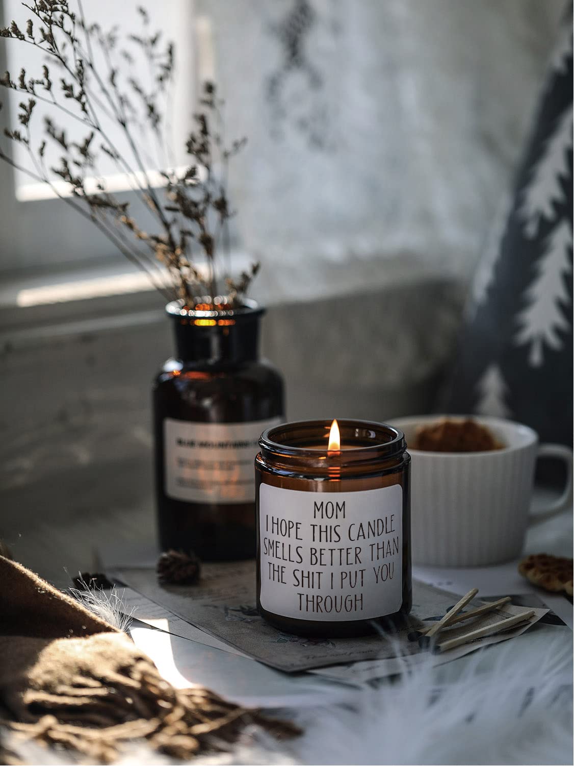 Best Mother's Day Gifts for Mom - Scented Candles for Women | Thoughtful Birthday & Christmas Presents from Daughter or Son | Perfect for Relaxation, Spa Nights & Home Decor