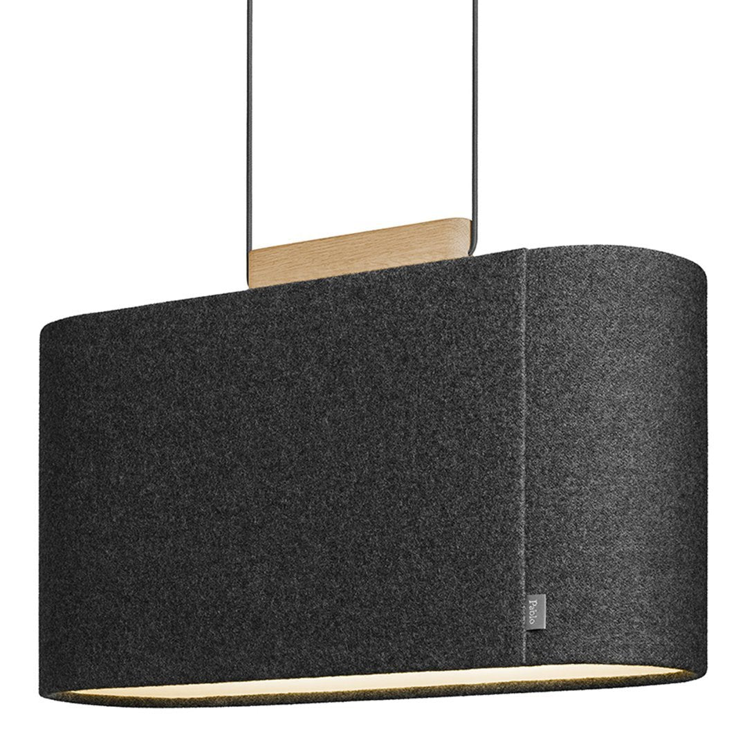 Brad Ascalon Belmont Pendant Pablo - Modern Minimalist Glass Pendant Light for Dining Room, Kitchen Island & Bedroom Lighting