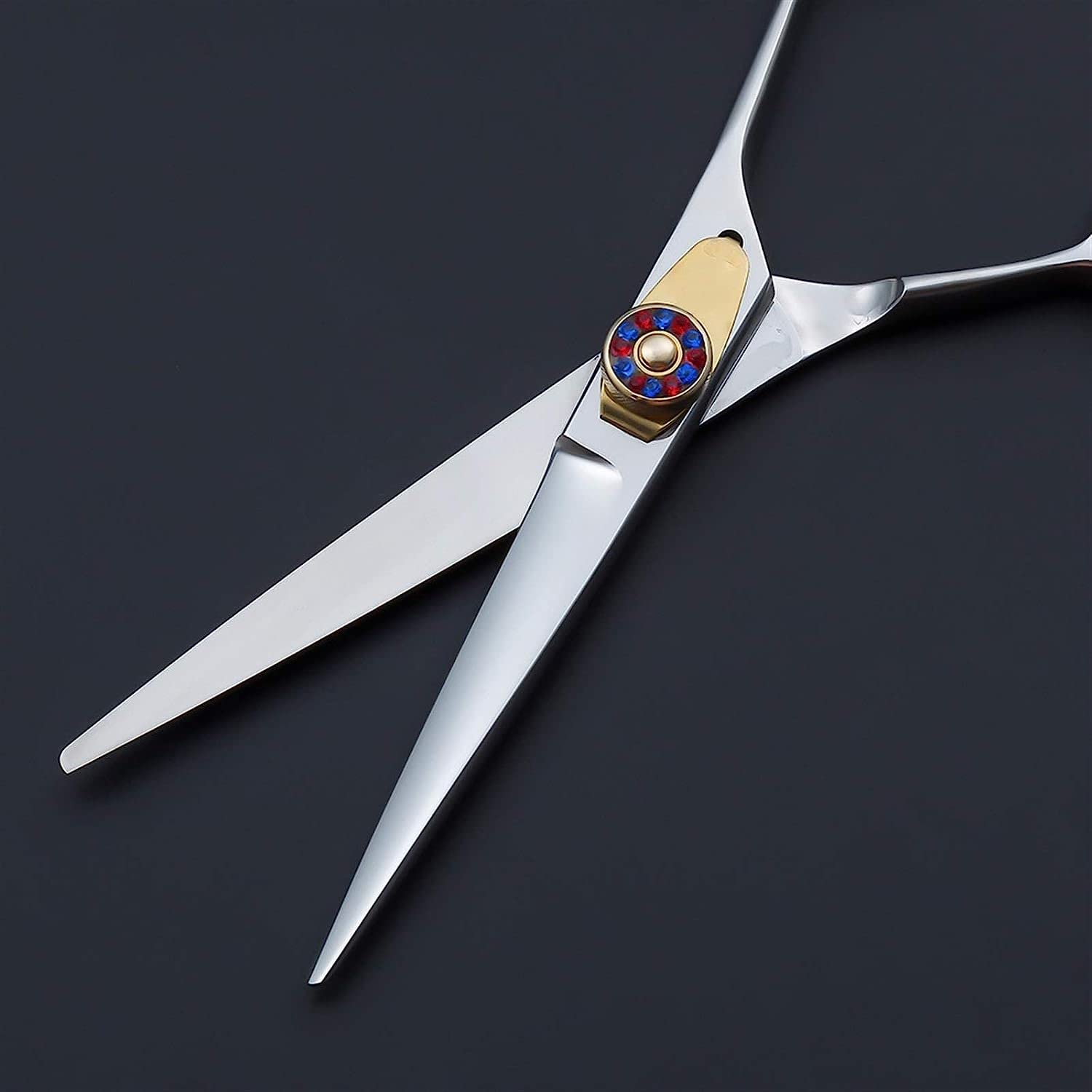 Professional 5.5 Inch Hair Cutting Scissors Kit - Stainless Steel Barber Scissors with Flat & Thinning Shears for Salon & Home Hairdressing | Perfect for Stylists, Barbers & DIY Haircuts