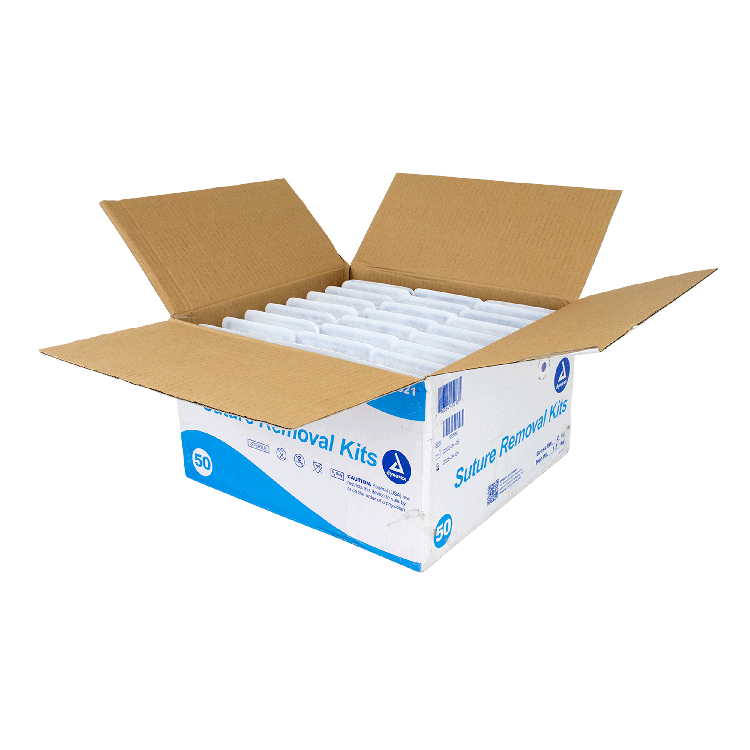 Dynarex Disposable Staple & Suture Removal Kit - Medical Sterile First Aid Tool for Wound Care & Post-Surgery Stitches Removal - Perfect for Hospitals, Clinics & Home First Aid Kits