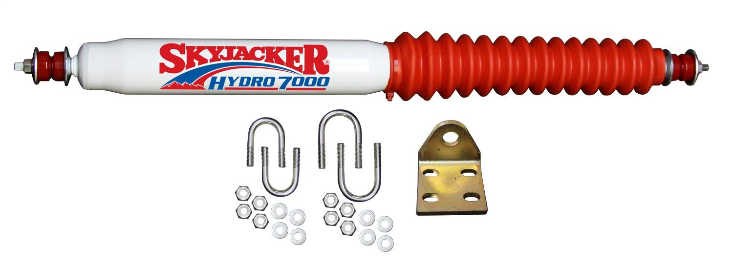 Skyjacker 7119 Steering Stabilizer Kit - Single for Improved Off-Road Control | Perfect for Jeep Wrangler, Ford F-150 & Chevy Silverado | Reduces Vibration on Rough Terrain