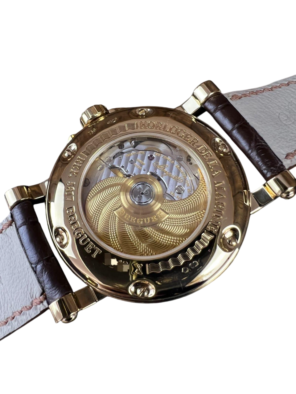 Breguet Marine Big Date 18K Yellow Gold Men's Luxury Watch - Perfect for Business, Formal Events & Special Occasions