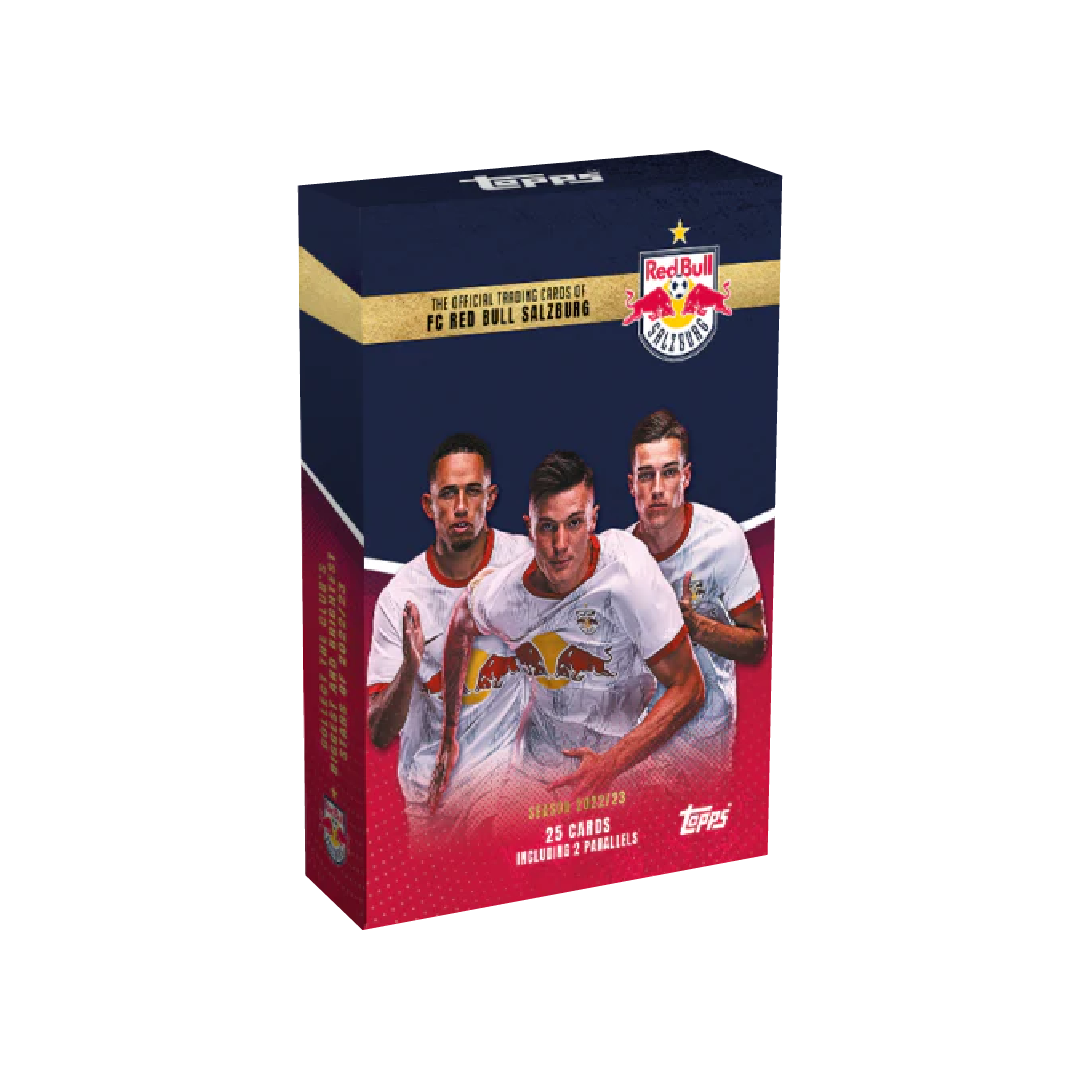 2023 Topps FC Red Bull Salzburg Soccer Team Trading Card Set - Perfect for Collectors, Fans & Fantasy Sports Enthusiasts