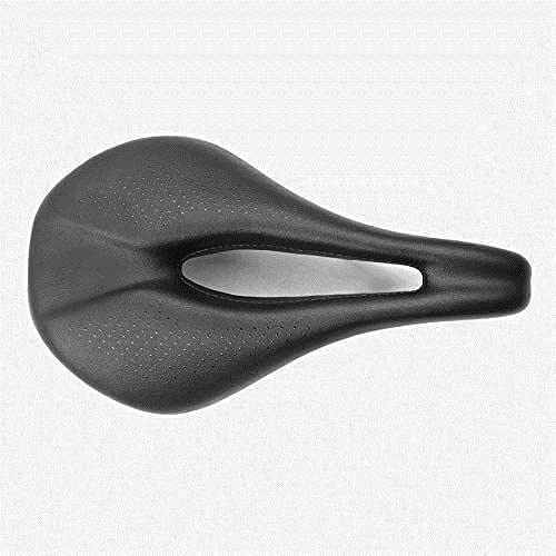 Premium Shock-Absorbing Memory Foam Bike Seat Cushion - Carbon Fiber Saddle for Road & MTB Bicycles - Comfortable Cycling Seat with Pannier Rack Compatibility - Ideal for Long-Distance Rides, Commuting & Mountain Biking Adventures