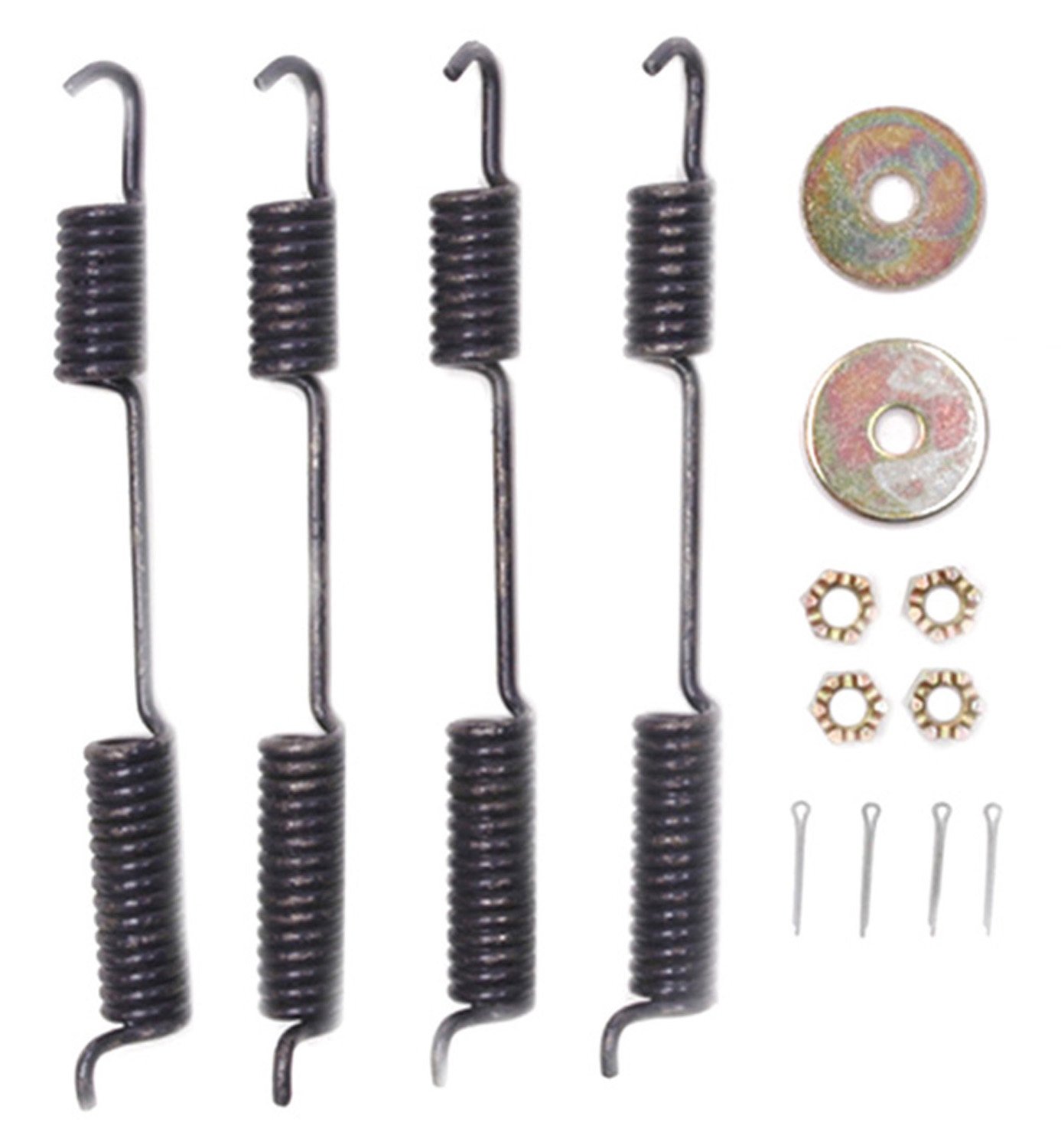 ACDelco Professional 18K1657 Rear Drum Brake Hardware Kit - Includes Springs, Pins, Washers & Nuts - Perfect for GM, Chevy, Ford, Dodge Vehicle Brake Maintenance & Repair