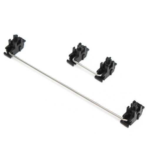Cherry MX Switch Plate Mount Stabilizer 7x2U + 1x6.25U - Mechanical Keyboard Stabilizers for DIY Custom Keyboards (Perfect for Gaming & Typing)