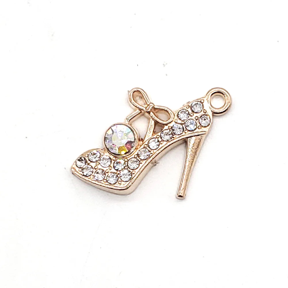 Elegant Pearl & Crystal Crown Shoe Charms - Metal Shoe Accessories for Women's Crocs - Decorative Buckle Clog Decor - Perfect Gift for Shoe Lovers (Great for Parties, Weddings & Everyday Wear)