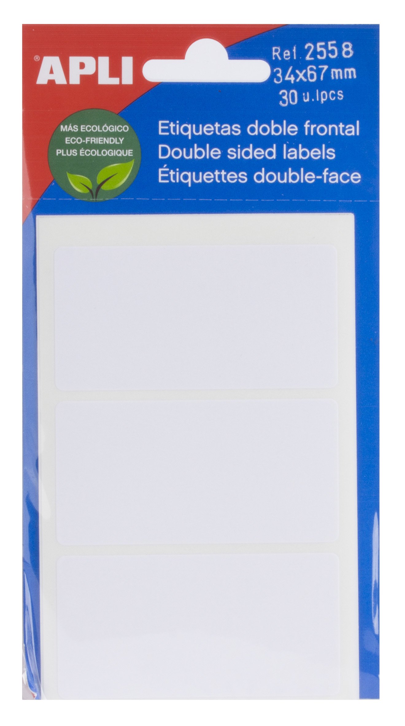 2558 - Double Front Bag Tags for Luggage & Travel Accessories | Durable & Customizable Name Tags for Suitcases, Backpacks & Gym Bags