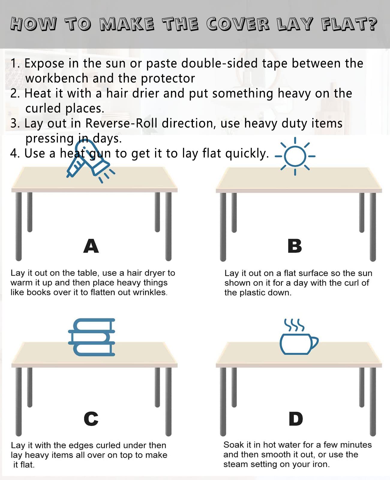 38x94 Inch Clear Desk Mat - 1.5mm Thick Plastic Desk Protector Pad | Vinyl Table Cover for Writing, Office & Home Workspace | Perfect for Computer Desks, Study Tables & Workstations