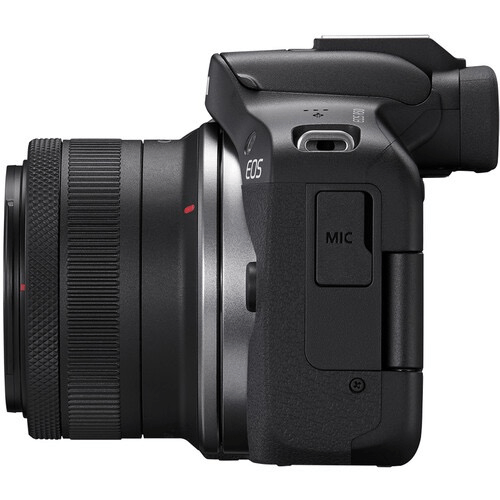Canon EOS R50 Mirrorless Digital Camera with RF-S 18-45mm f/4.5-6.3 IS STM Lens (Black) - Perfect for Vlogging, Travel Photography & Content Creation