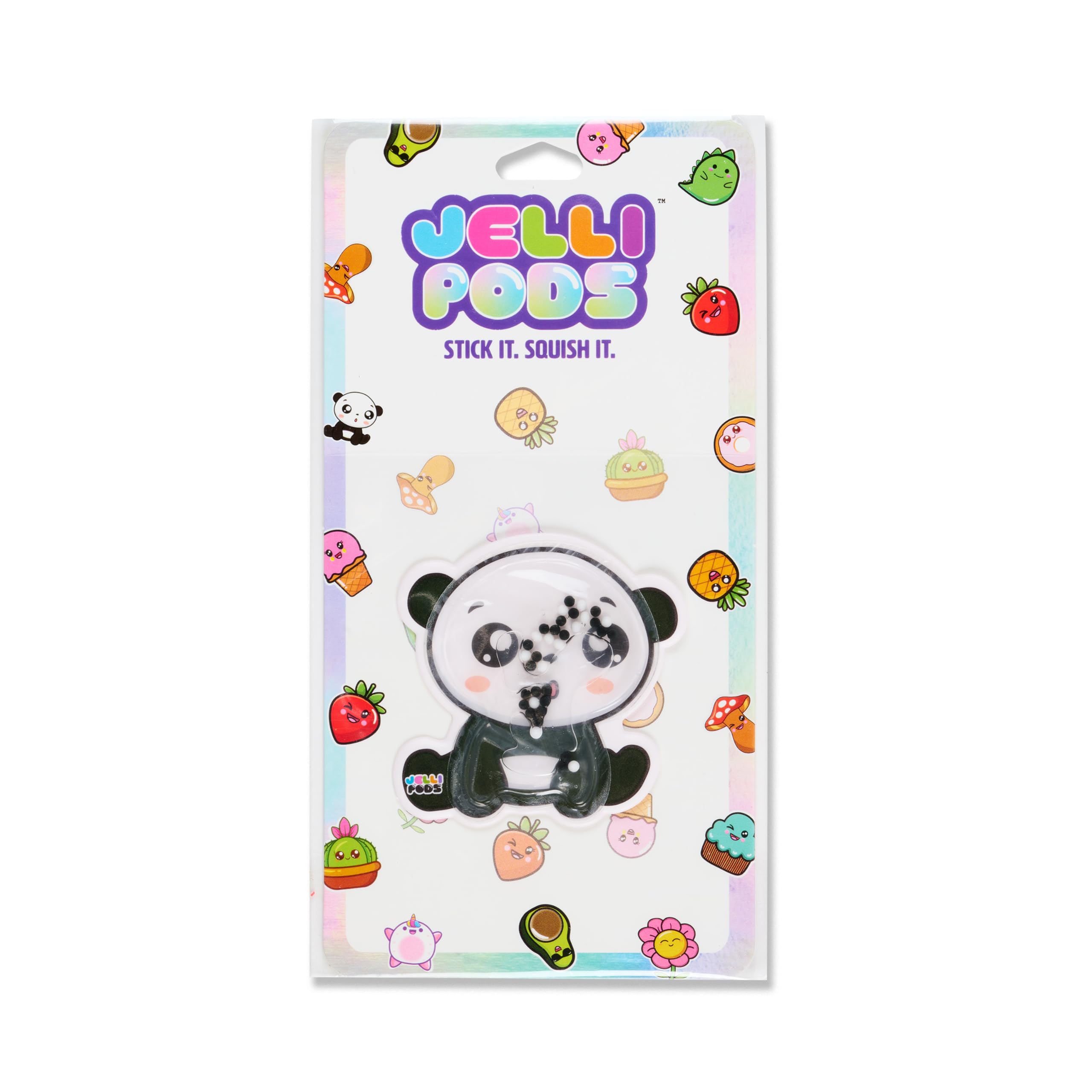 JelliPods Adorable Animals Reusable Sticker Bundle - Sensory Fidget Toys for Kids with 3 Puffy Stickers - Tactile Touch & Feel Activity for Classroom, Autism, ADHD & Stress Relief - Fun Learning & Playtime Essential