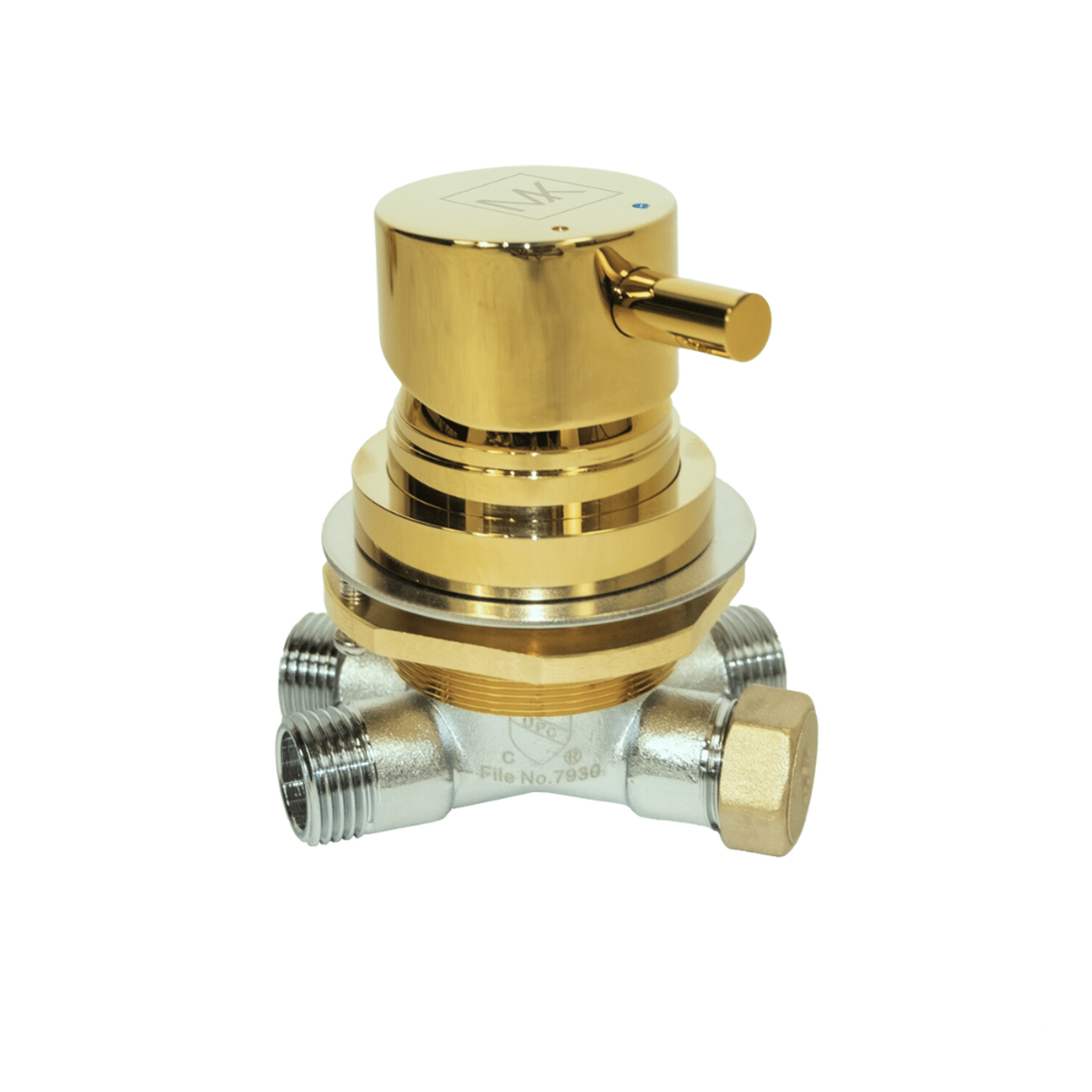 4-Way Faucet with Chrome Finish - Perfect for Kitchen, Bathroom, and Outdoor Use