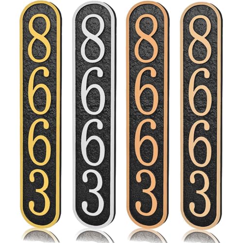 Vertical House Numbers