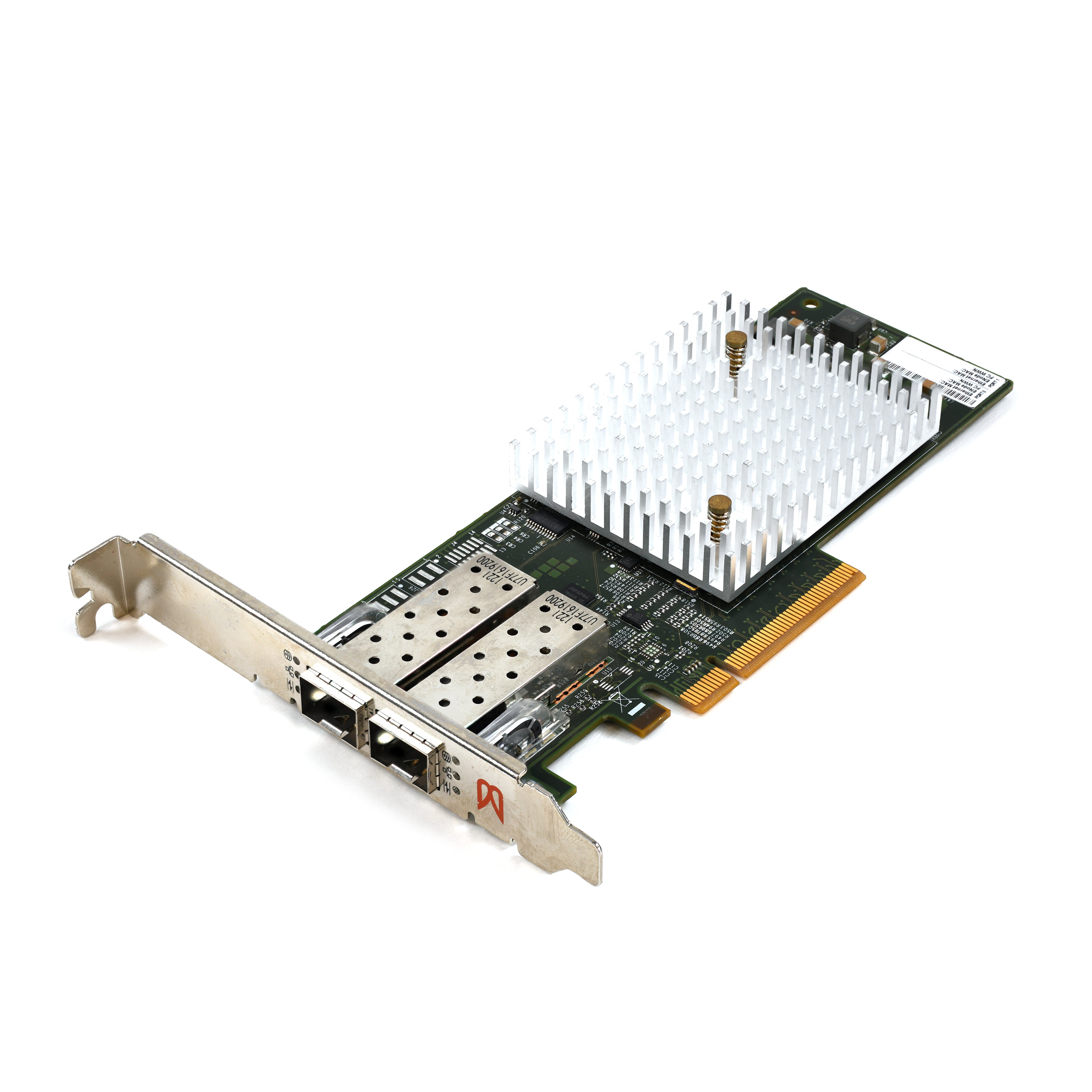 Brocade 80 1006035 02 18602 Dual Port 16GB Fiber Channel FC PCIe Network Interface Card - High-Speed Server Connectivity for Data Centers & Enterprise Networks