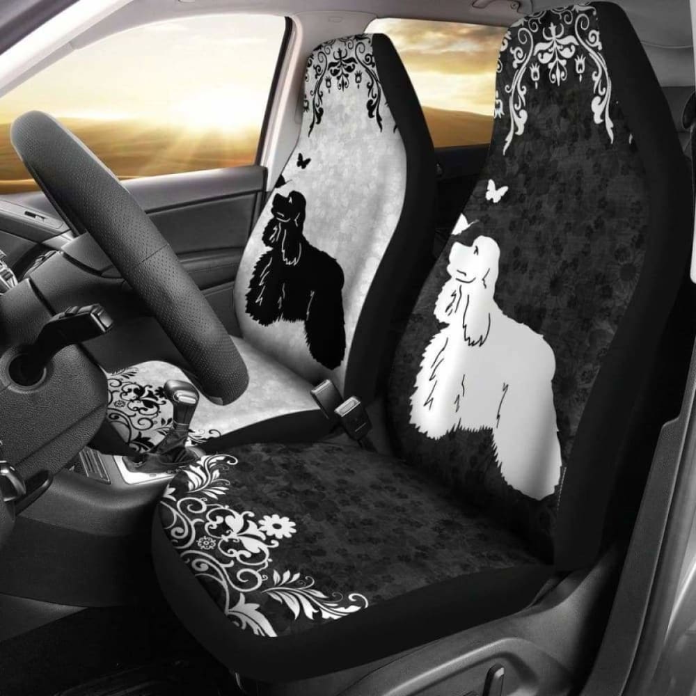 **Durable American Cocker Spaniel Car Seat Covers - Waterproof & Non-Slip Pet Seat Protector (Model 195016) - Perfect for Travel, Road Trips & Daily Commute**