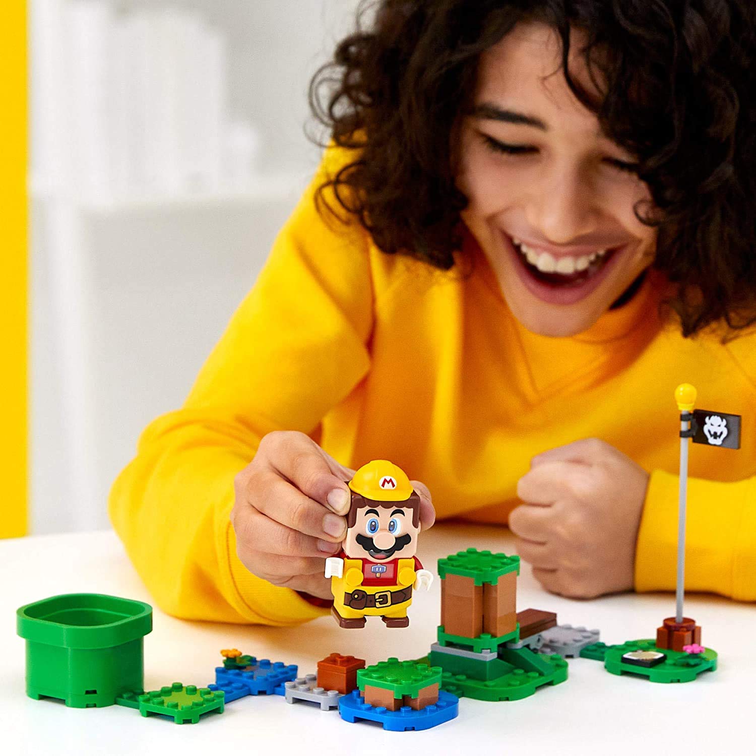 LEGO Super Mario Builder Mario Power-Up Pack 71373 Building Kit - 10-Piece Expansion Set for Adventures with Mario Starter Course (71360) | Fun Interactive Toy Gift for Kids | Enhance Gameplay & Creative Play