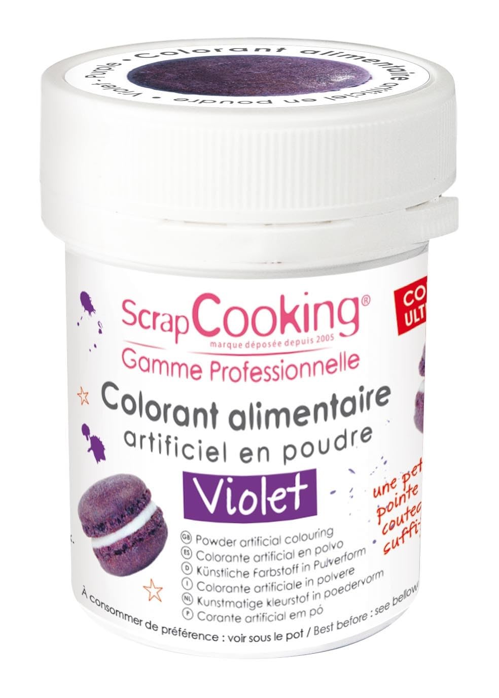 Youdoit Purple Food Coloring - Natural & Vibrant for Baking, Cake Decorating, and DIY Crafts
