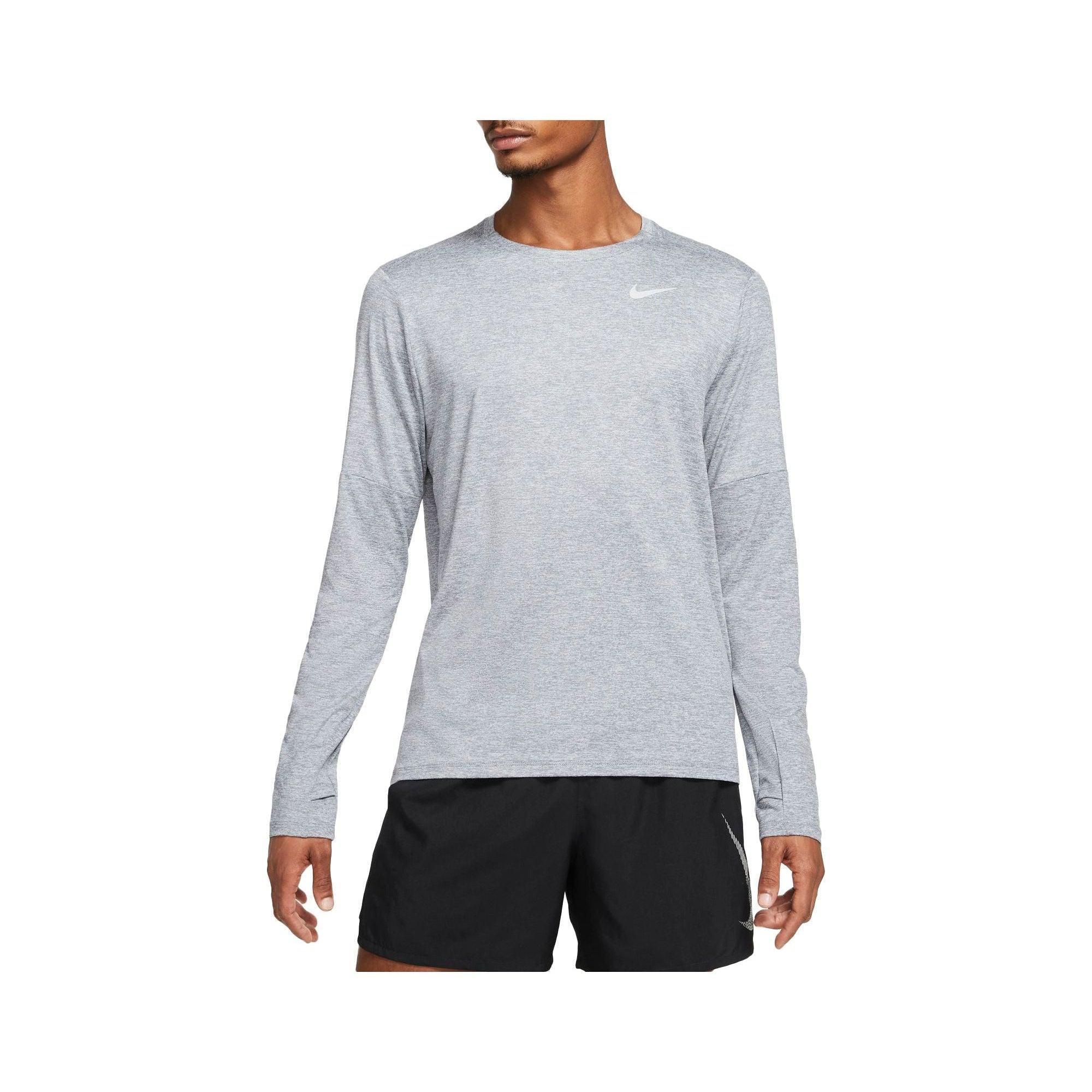 Nike Dri-FIT Element Men's Running Shirt - Moisture-Wicking & Breathable for Workouts, Jogging & Gym Training