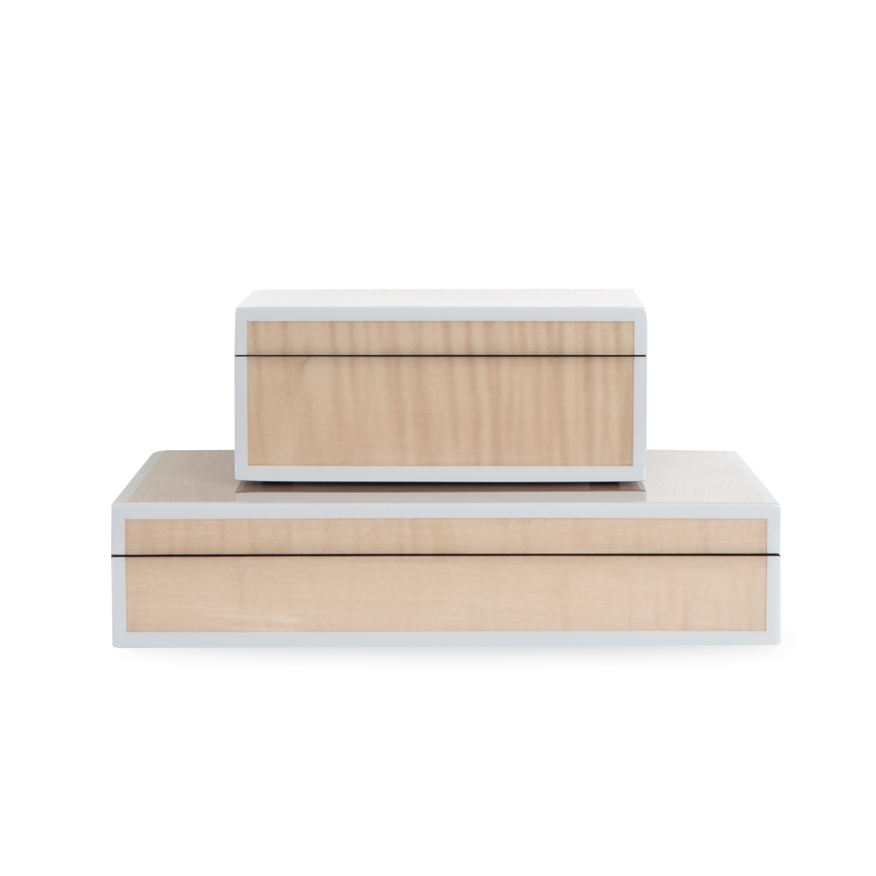 Handcrafted Lacquered Sycamore Wood Jewelry Box - Elegant Storage for Rings, Necklaces & Keepsakes | Perfect for Home Decor, Gift Giving & Organizing Valuables