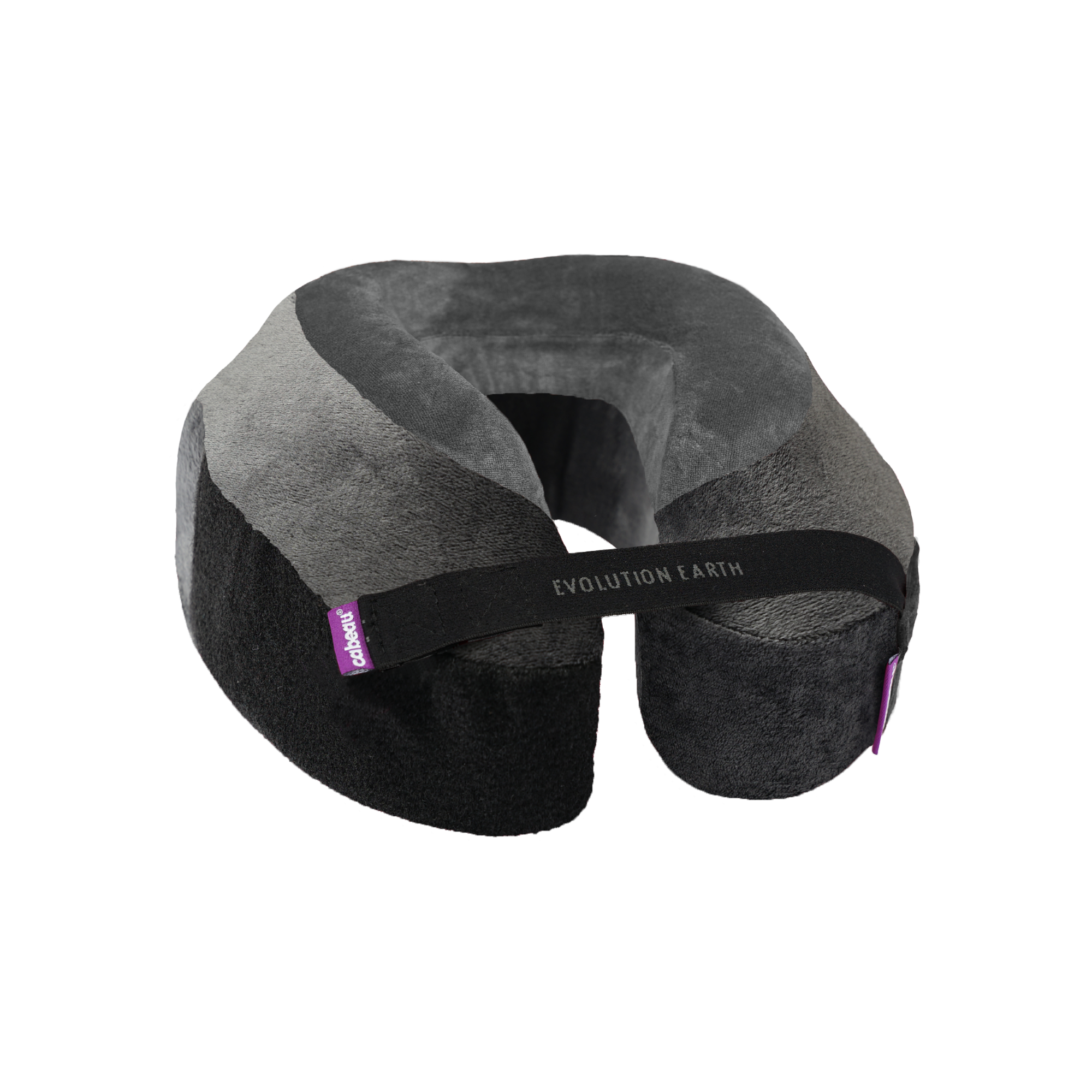 CABEAU Evolution Earth Travel Neck Pillow - Memory Foam Support for Airplane, Car & Office Use - Comfortable & Ergonomic Design for Neck Pain Relief