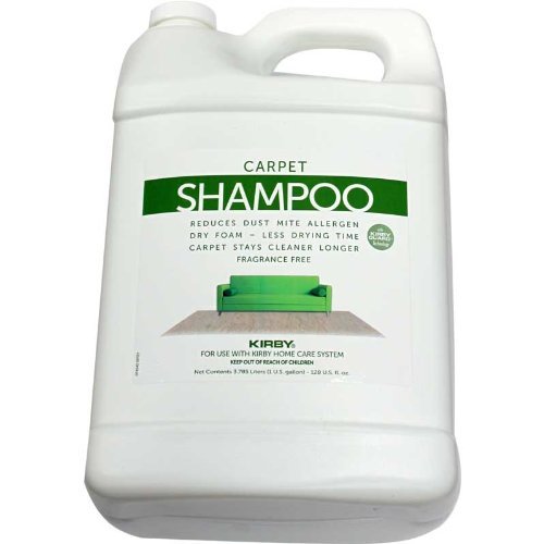 Genuine Kirby Allergen Reduction Shampoo 1 Gallon - Unscented & Fragrance Free for Pet & Home Cleaning | Hypoallergenic Formula for Allergy Sufferers