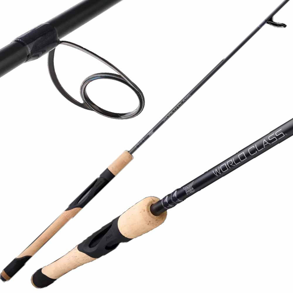 Premium Fenwick World Class Inshore Spinning Rods - Lightweight Saltwater Fishing Rod for Redfish, Snook & Trout - Perfect for Kayak, Pier & Shore Fishing Adventures