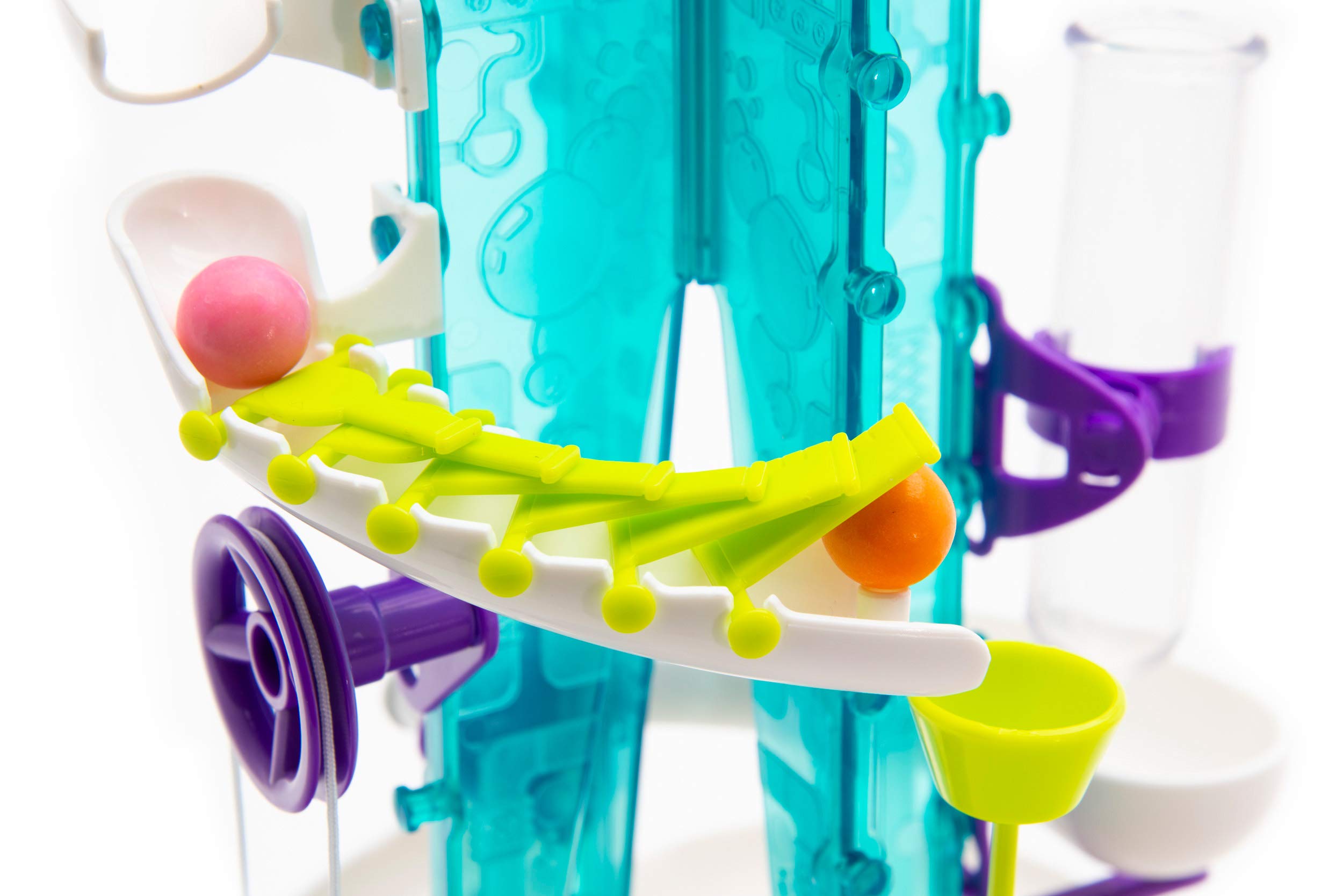 Thames & Kosmos Gumball Machine Maker Lab - STEM Science Kit for Kids with Super Stunts & Tricks - Bilingual English/Spanish - Fun DIY Project for Birthday Gifts & Classroom Activities