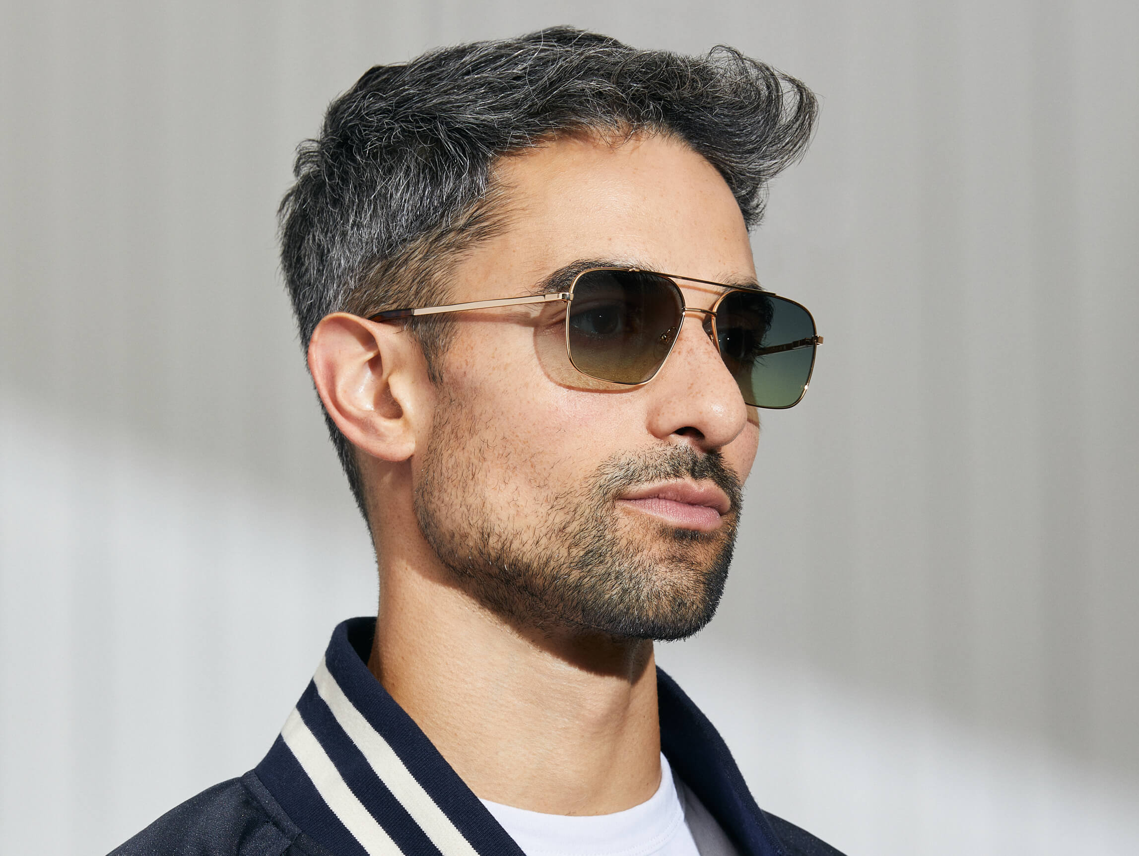 SHTARKER GOLD Sunglasses with Custom Made Tints™ - Polarized UV Protection for Outdoor Sports & Driving