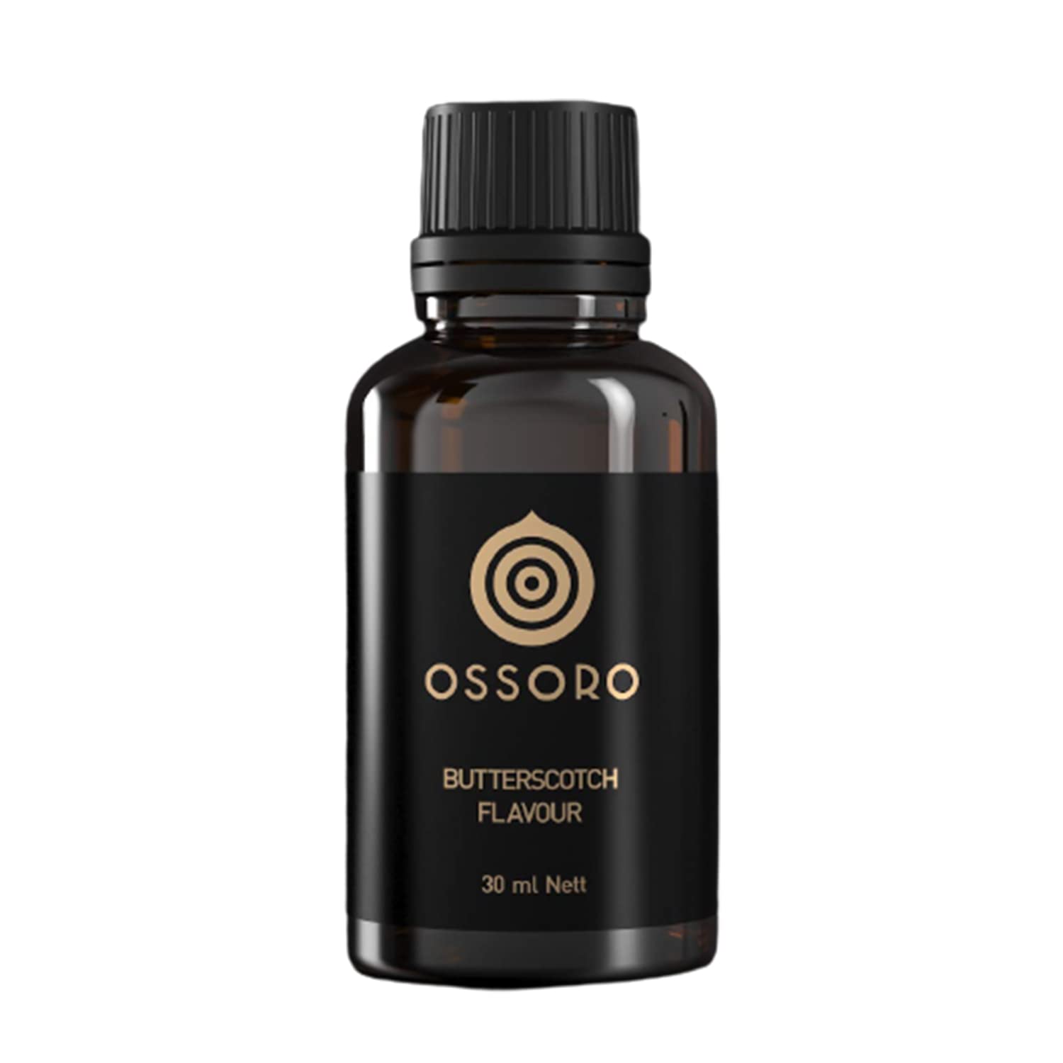Ossoro Butterscotch Flavor - 100% Vegetarian with Natural Extracts (1 oz) | Perfect for Baking Cakes, Cookies, Ice Cream, Candies & Dessert Recipes