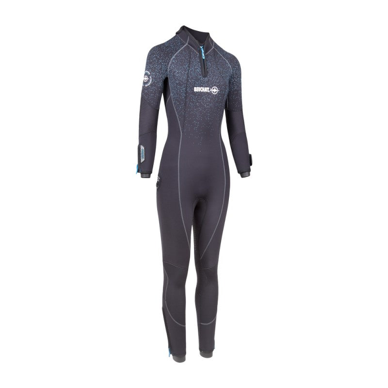 Beuchat Focea Comfort 6.7mm Women's Wetsuit - Premium Neoprene Scuba Diving Suit for Warm Water | Perfect for Snorkeling, Spearfishing & Water Sports
