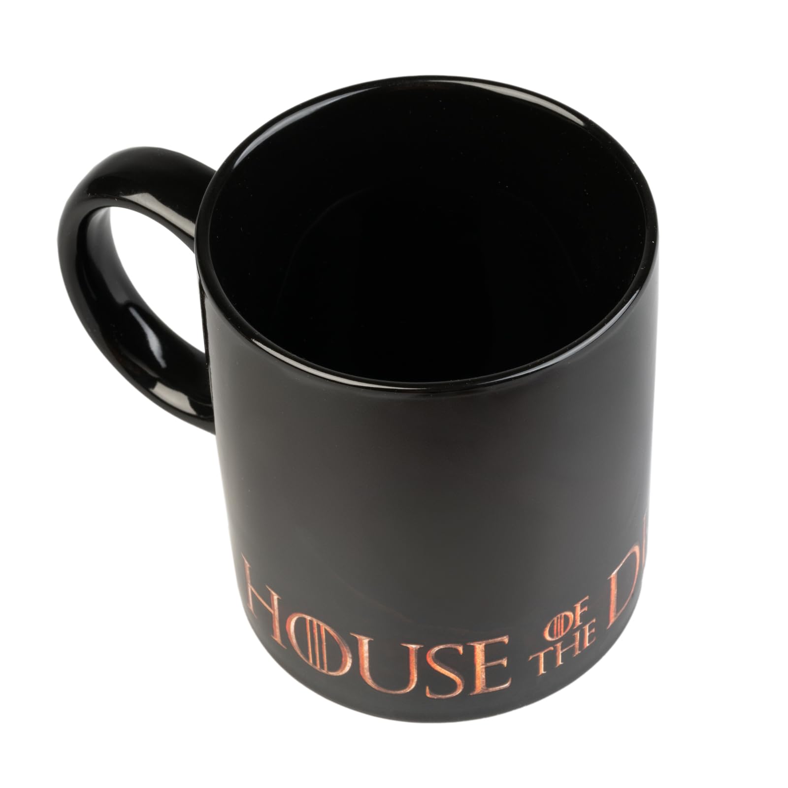 Thermosensitive Game of Thrones House of the Dragon Mug - 350ml Stoneware Breakfast Cup, Color Changing Magic Cup, Perfect for Coffee, Tea & Collectible Gifts for Fans