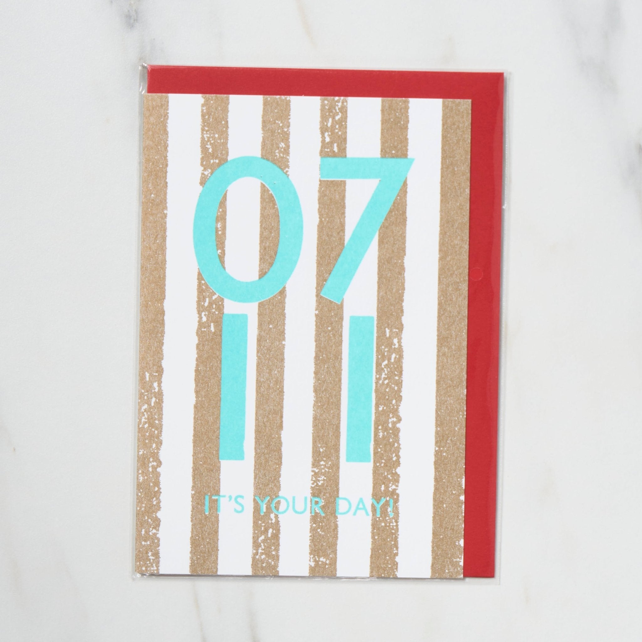 365 Find Your Day Card - July Edition | Premium Letterpress Letters for Birthdays, Anniversaries & Special Occasions | Perfect Gift for Loved Ones