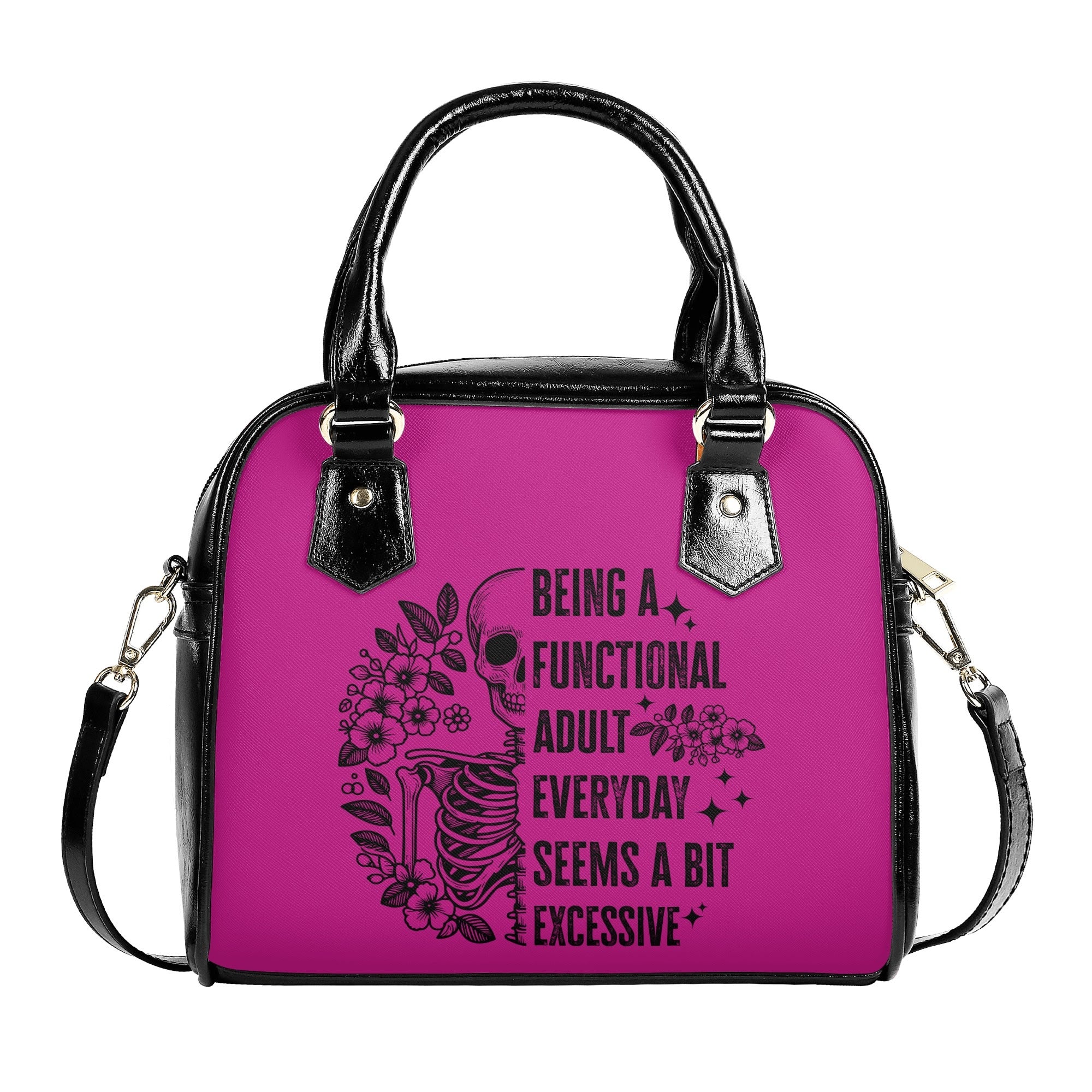 Stylish & Functional Leather Shoulder Handbag for Women - Perfect for Work, Travel & Everyday Use