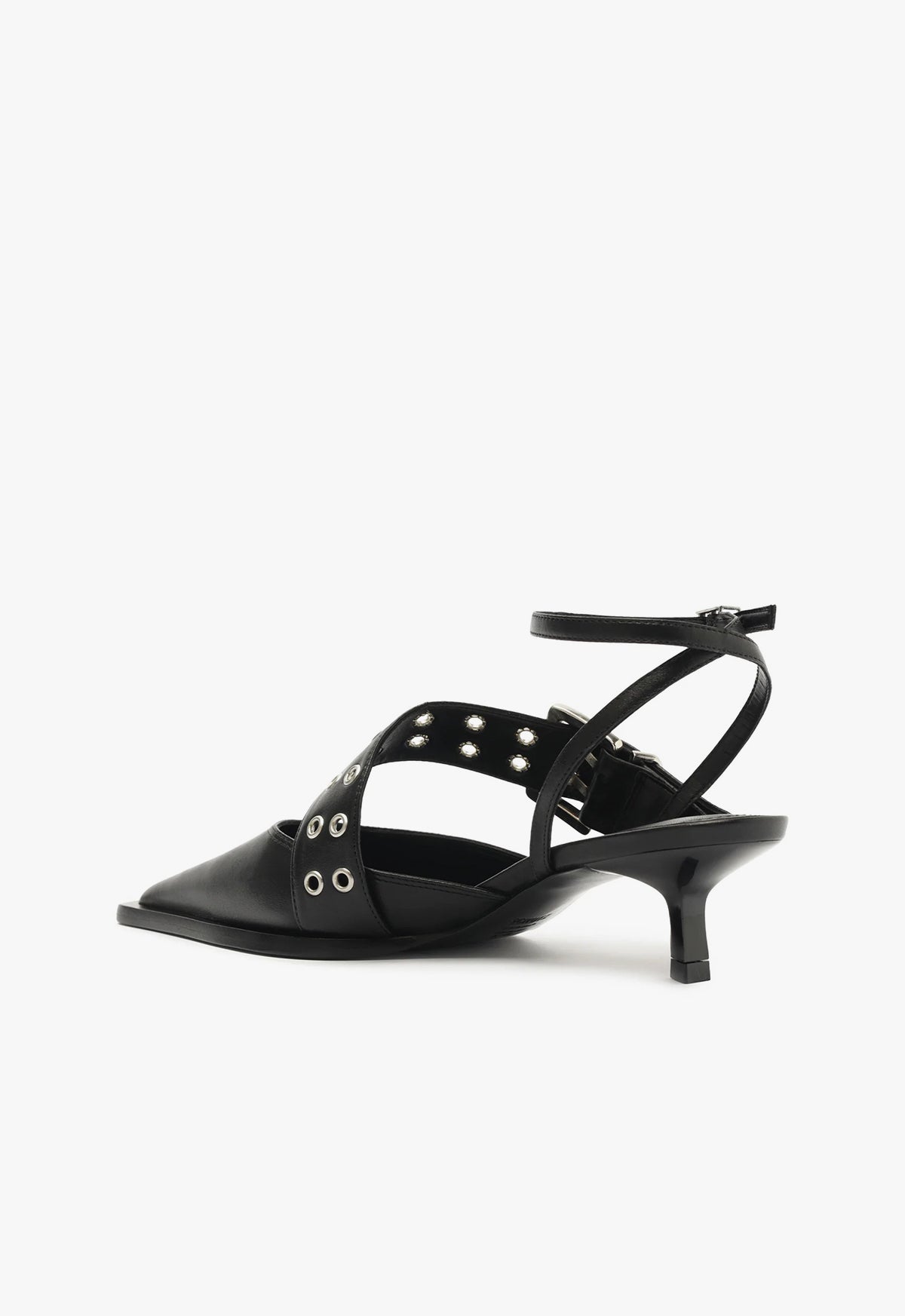 Jess Atanado Leather Pump Women's Low Heel Shoes - Elegant & Comfortable for Office, Party & Daily Wear F24 S2199300190003