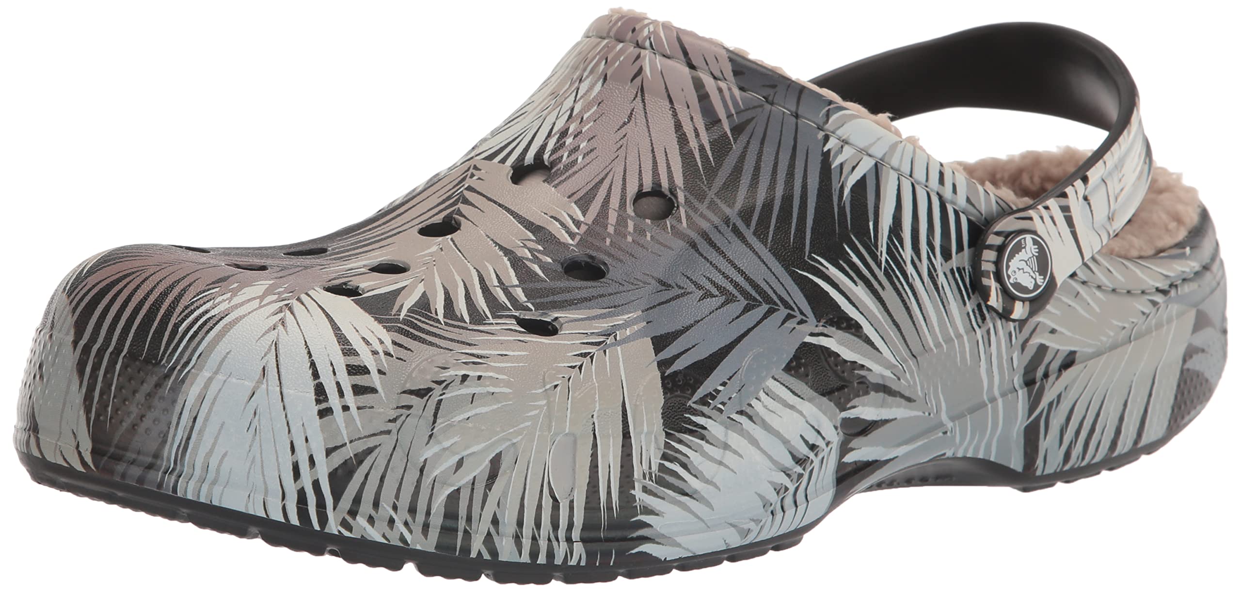 Crocs Unisex-Adult Baya Lined Clog - Warm Fuzzy Slippers for Men & Women | Cozy Indoor & Outdoor Winter Footwear