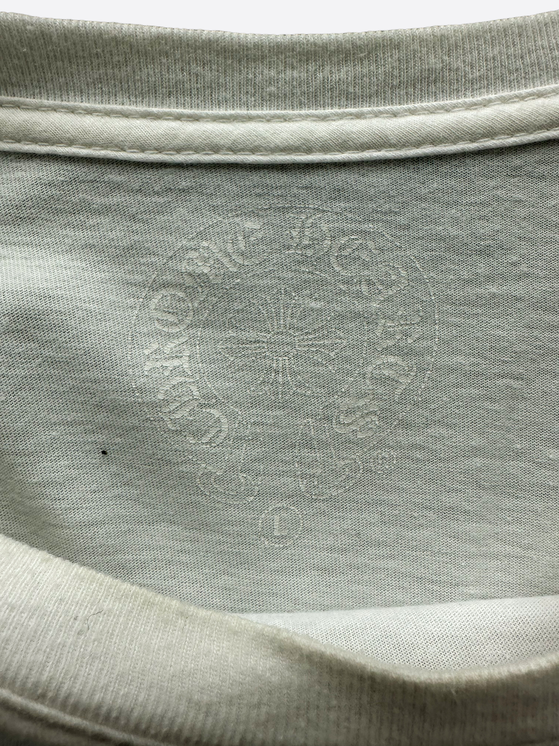 Chrome Hearts White Las Vegas Horseshoe Long Sleeve T-Shirt for Men - Stylish Graphic Tee for Casual Wear & Street Fashion