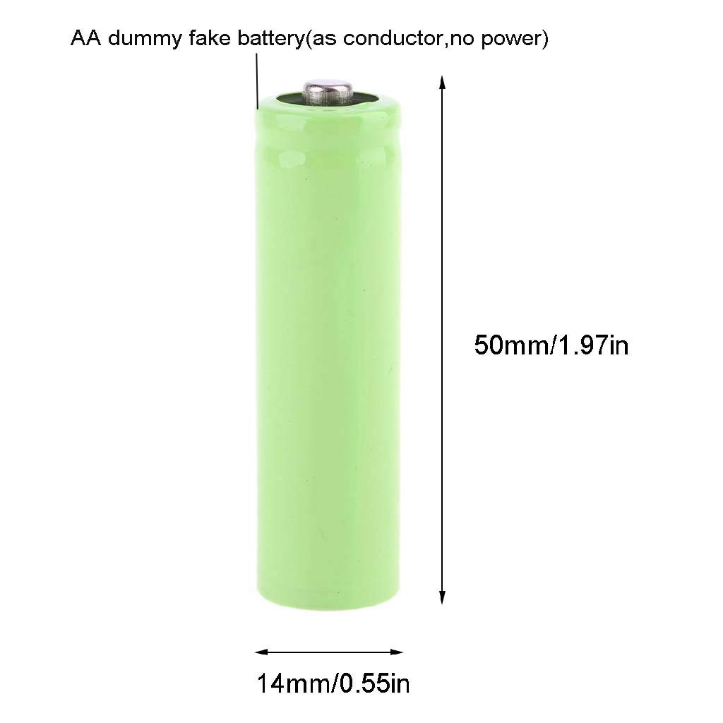 S-YUWEN 2-in-1 USB Battery Eliminator for AA & AAA (1.5V-6V Adjustable) - Replacement Power Supply Cord for LED Lights, Toys, Walkie Talkies, Cameras - Perfect for Home, Office & Outdoor Use - 4.5V Output