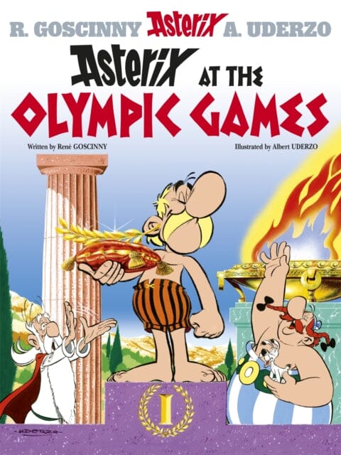 Asterix at The Olympic Games: Album 12 by Rene Goscinny | Classic Comic Book for Kids & Adults | Perfect for Gifts, Collectors & Comic Enthusiasts