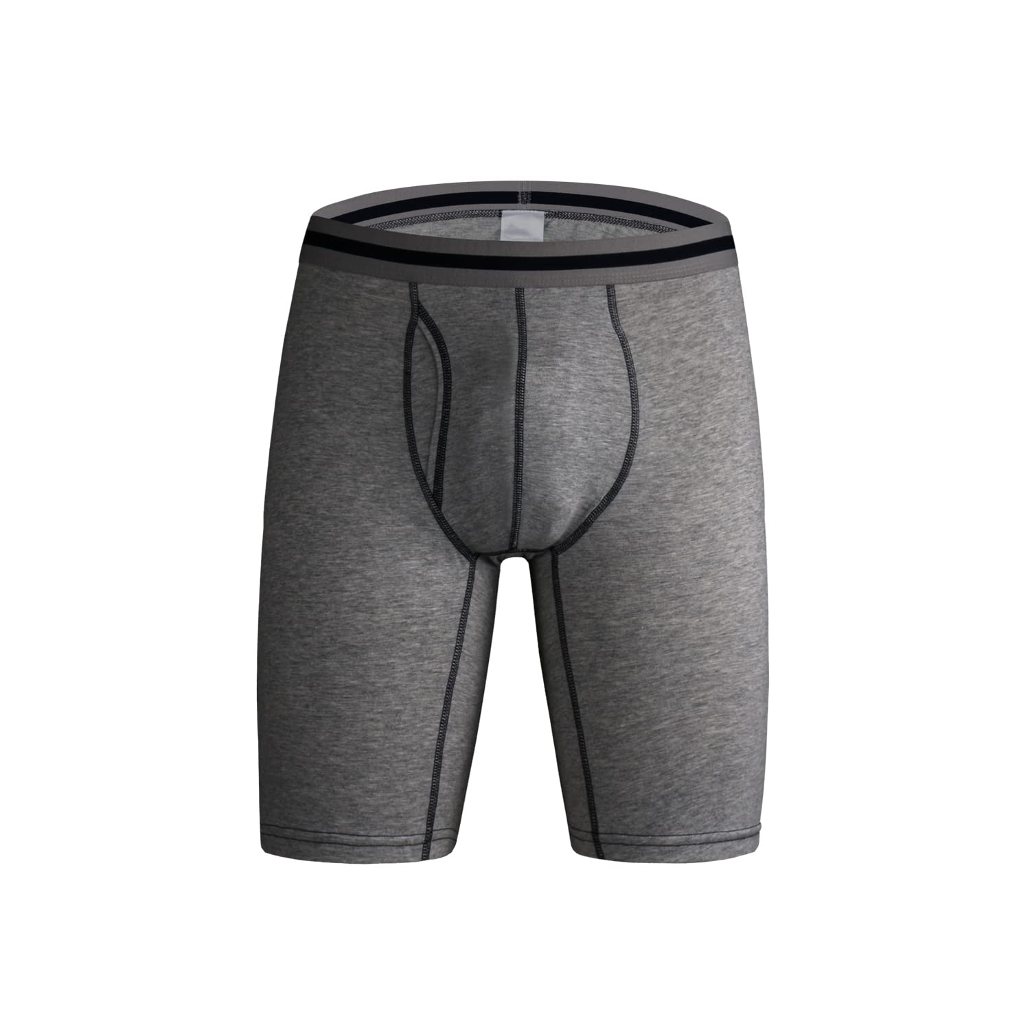 Premium Azuki Men's Long Leg Boxer Briefs - Soft & Breathable Underwear for All-Day Comfort - Perfect for Workout, Lounge & Daily Wear