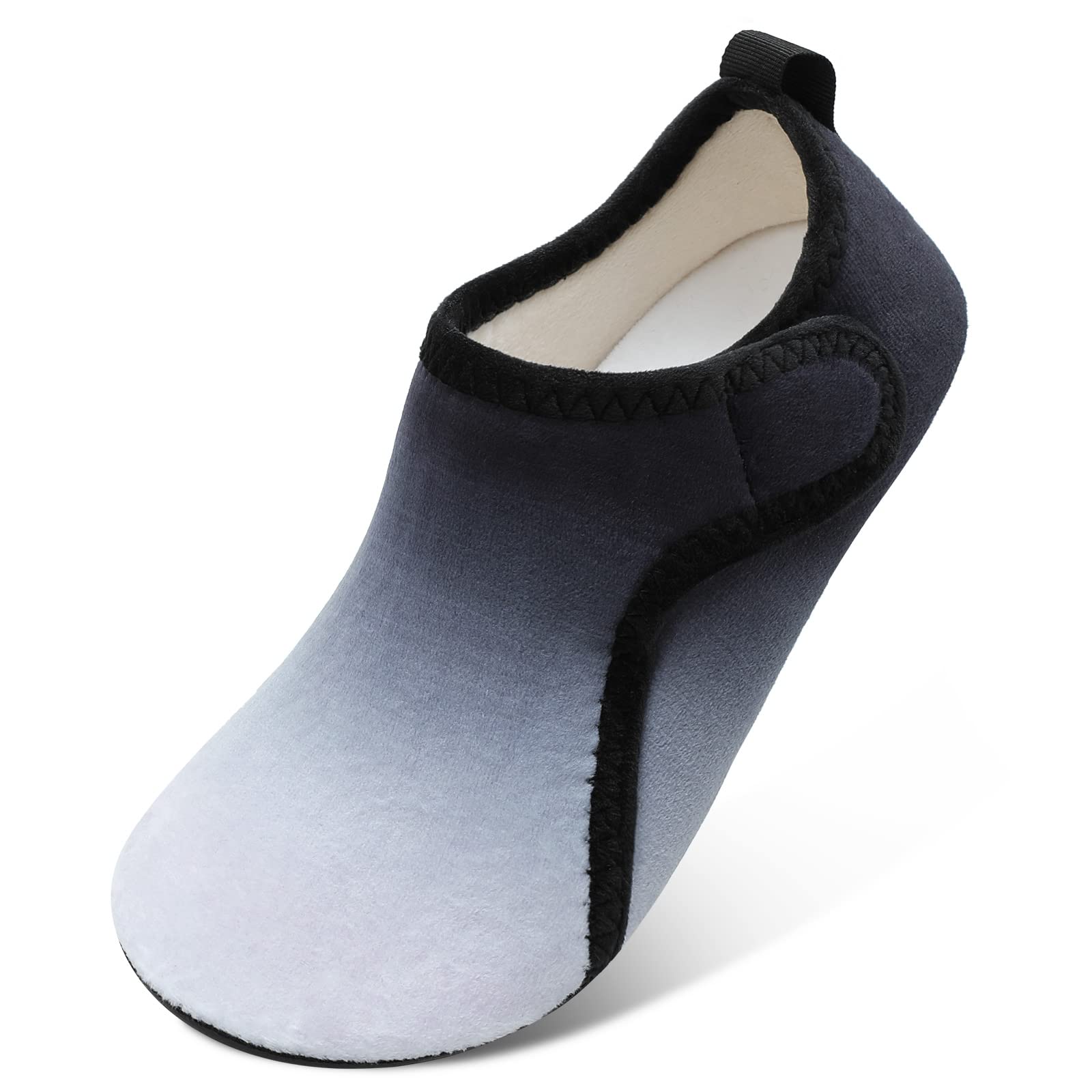 L-RUN Anti-Slip House Slippers for Women & Men - Indoor/Outdoor Warm Home Shoes for Comfort