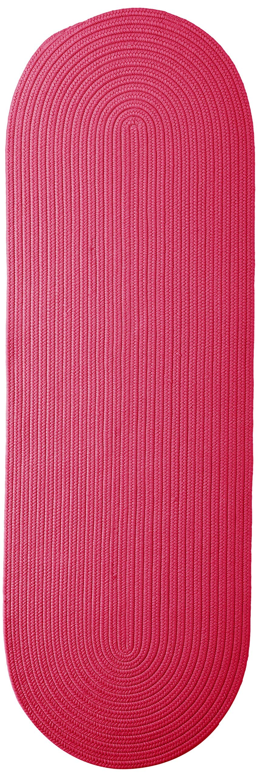 Colonial Mills Boca Raton Runner Rug 2x9 Feet Magenta - Non-Slip Hallway Runner for Home & Office Decor