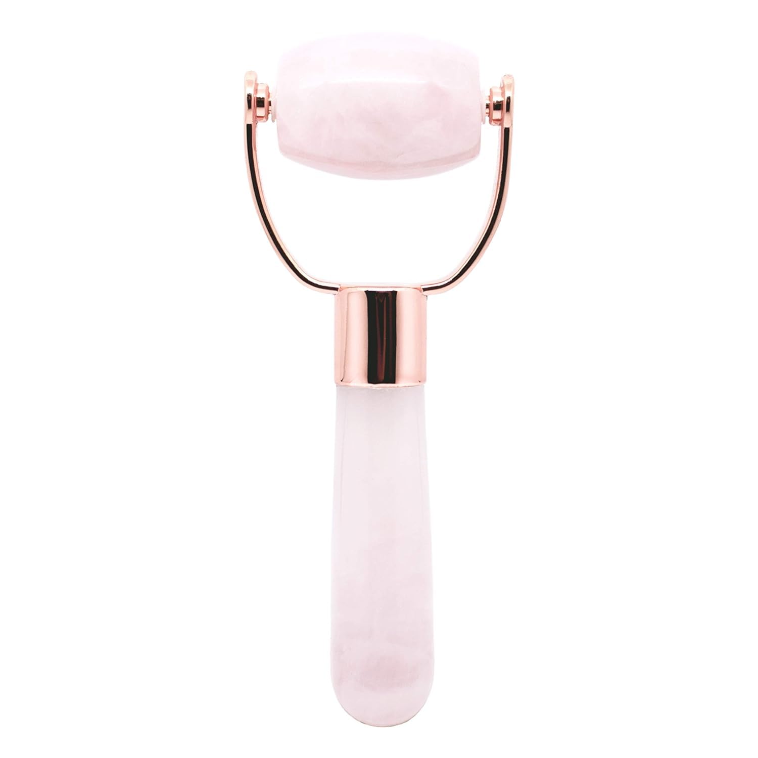 Jenny Patinkin Rose Quartz Facial Roller - Mini Face Massage Tool for Glowing Skin, Puffiness & Wrinkles Reduction | Perfect for Home Spa, Self-Care & Travel Skincare Routine