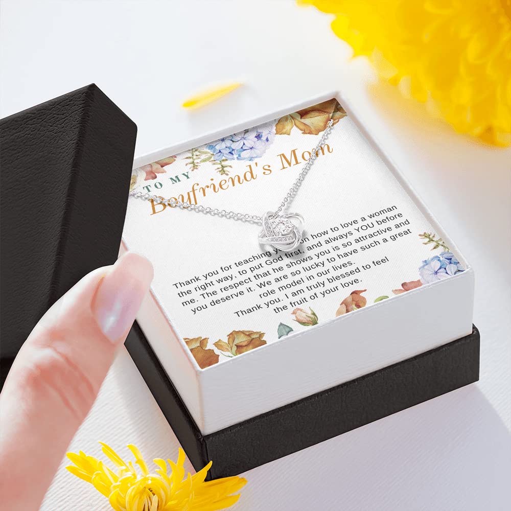 Meaningful Gift for Boyfriend's Mom - Elegant BFM01C Necklace | Perfect for Birthdays, Holidays & Special Occasions