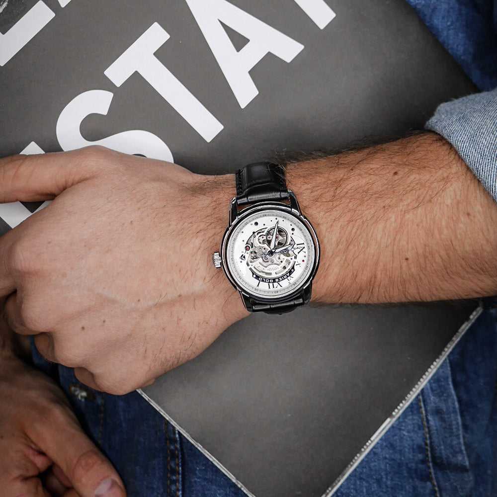 Aries Gold Infinum El Toro G 9005 Stainless Steel Watch - Luxury Men's Timepiece for Business, Formal & Special Occasions