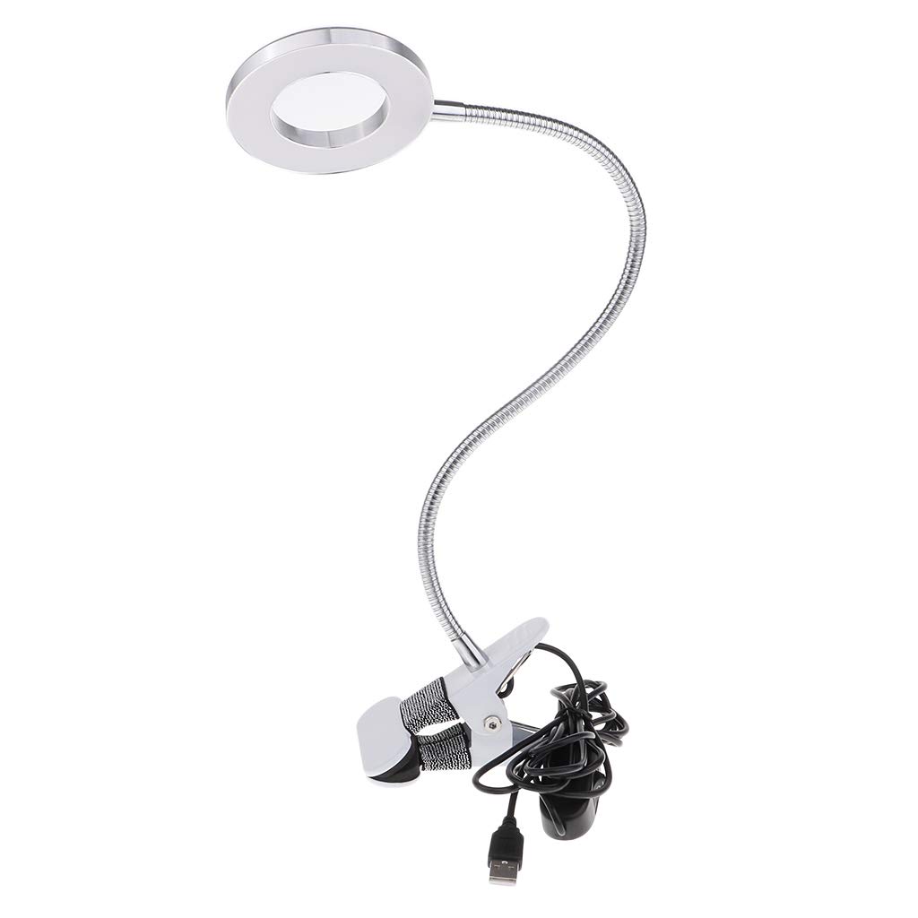 Professional USB LED Clip Desk Lamp for Microblading, Permanent Makeup & Eyebrow Tattoo - Portable Beauty Light for Salon, Skincare & Manicure - Perfect for Eyebrow Shaping, Lip Tattooing & Home Office Lighting
