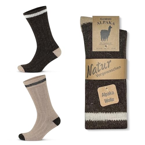 Brown/Beige - 2 Pairs (Model:3093)