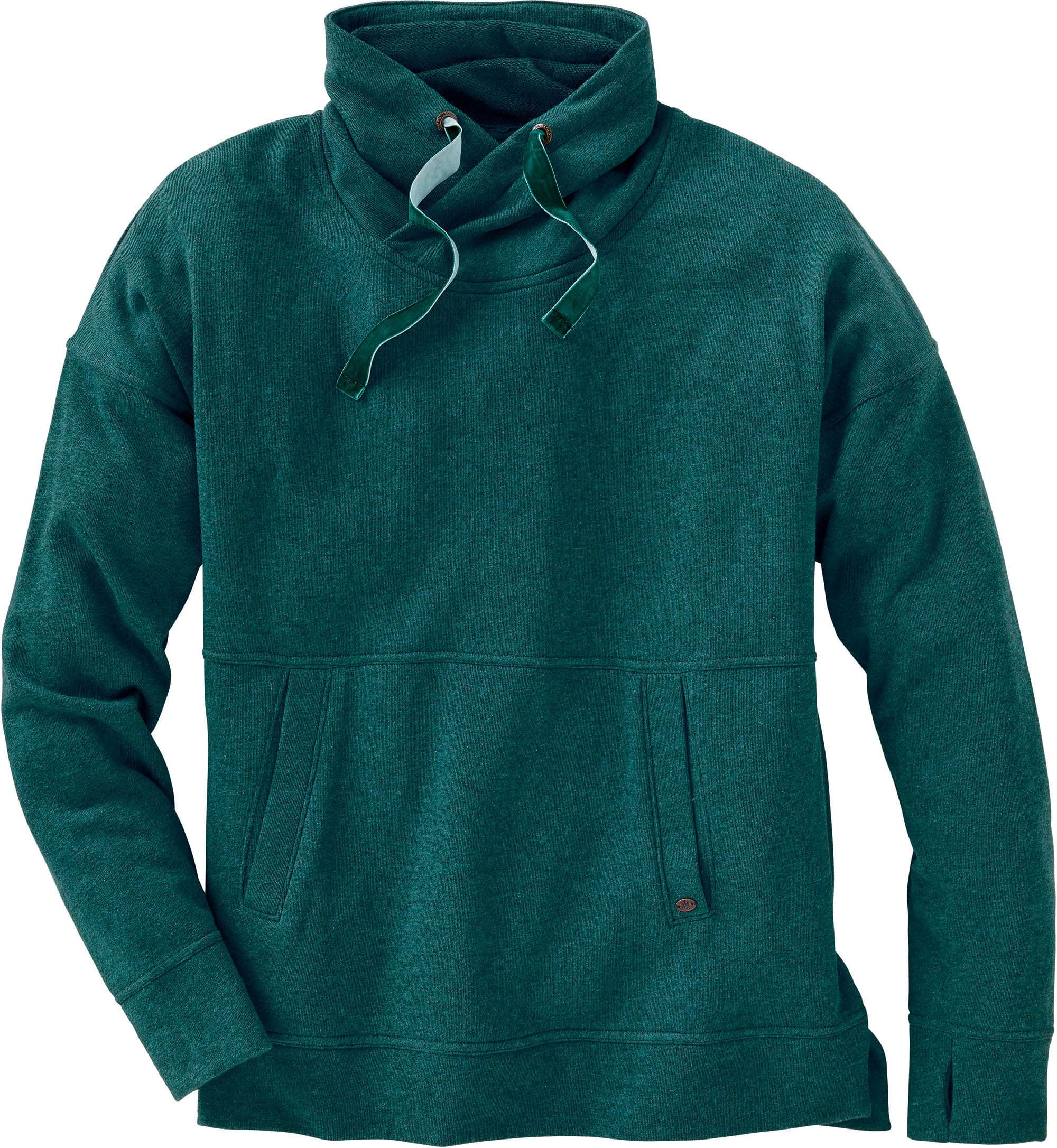 Legendary Whitetails Women's Hidden Trail Fleece Jacket - Soft Funnel Neck Pullover for Hiking, Camping & Outdoor Activities
