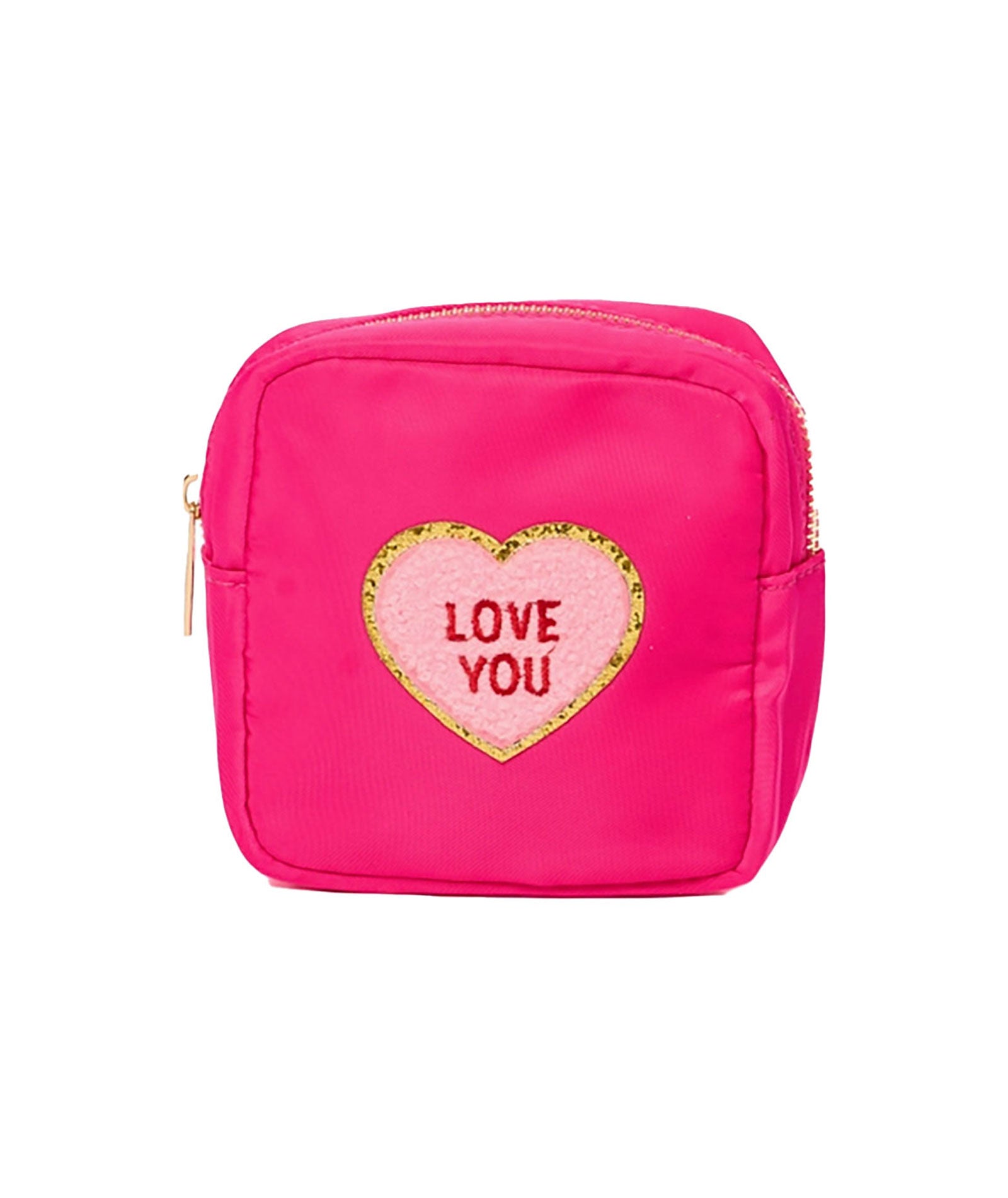 Sweetheart Candy Small Pouch - Valentine's Day Conversation Hearts for Party Favors, Wedding Favors & Classroom Treats - Bulk Candy for Love & Friendship Celebrations